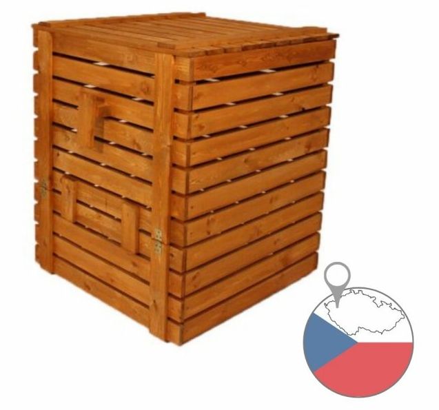 Krušnohorský Nábytek Dřevěný kompostér 1200 l 4K101 1